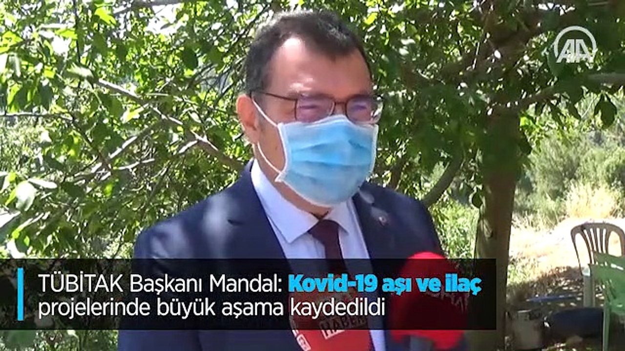 TÜBİTAK Başkanı Mandal: Kovid-19 aşı ve ilaç projelerinde büyük aşama kaydedildi