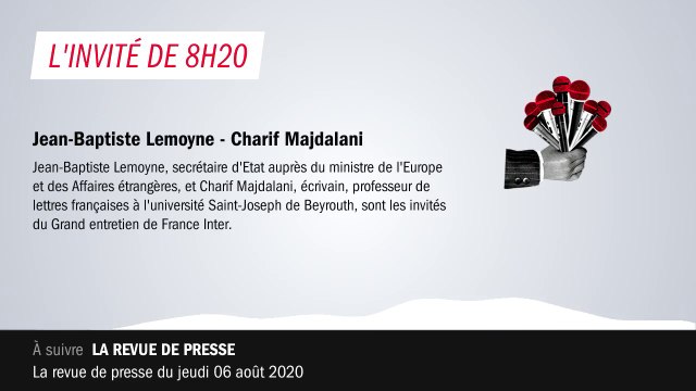 Charif Majdalani : Ce qu'il faut, c'est arrêter de regarder les images en boucle à la télévision. Bouger, agir, c'est peut-être la solution. C'est terrible, tout est bousculé, tout est remis à plus tard, mais on ne sait plus si plus tard existe encore