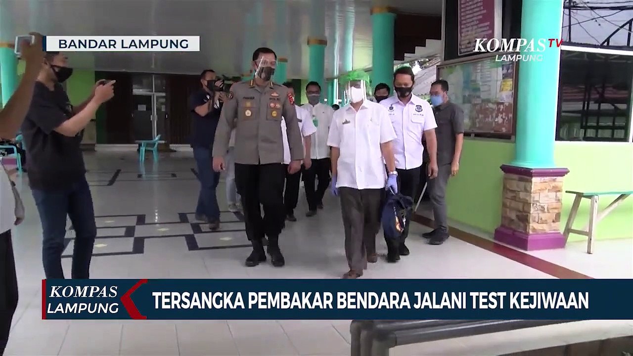 Tersangka Pembakar Bendera Merah Putih Jalani Tes Kejiwaan