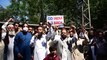 Anniversary of loss of special status for Indian-held Kashmir sparks protests on Pakistan side