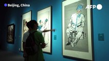 Art exhibition showcases China's fight against COVID-19