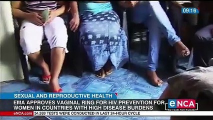 EMA approves vaginal ring for HIV prevention