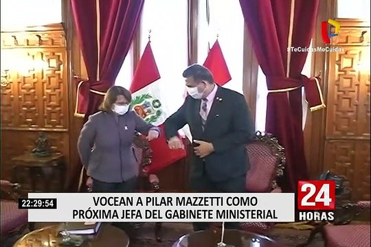Vocean a Pilar Mazzetti y Walter Martos como posibles jefes del Gabinete Ministerial
