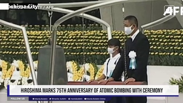 Hiroshima marks 75th anniversary of atomic bombing with ceremony