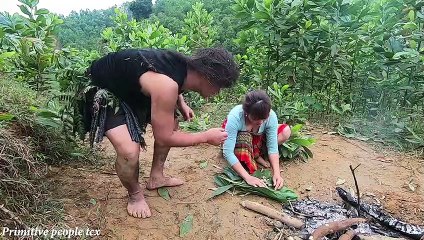 Primitive life - kind aboriginal guy and lucky girl - ep8