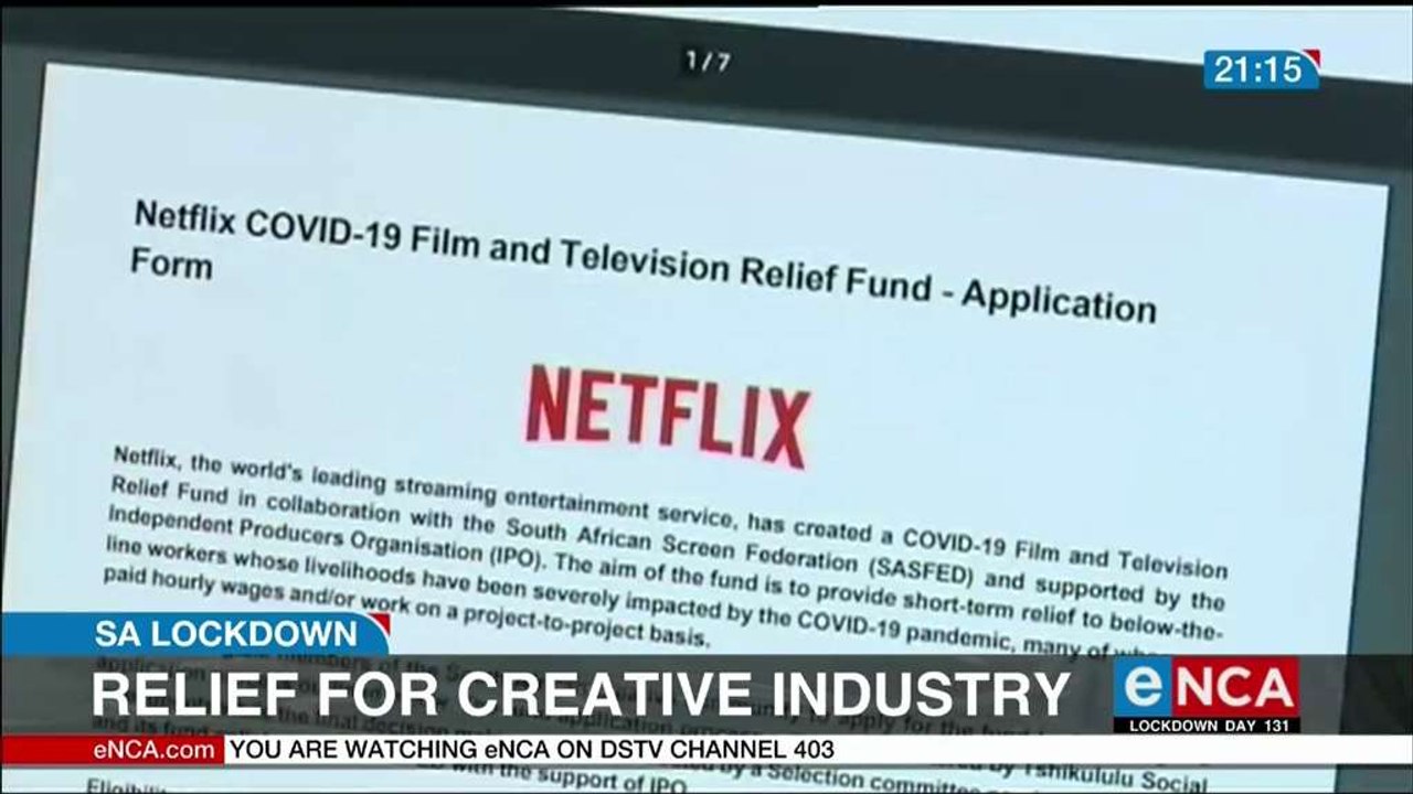 Relief for creative industry