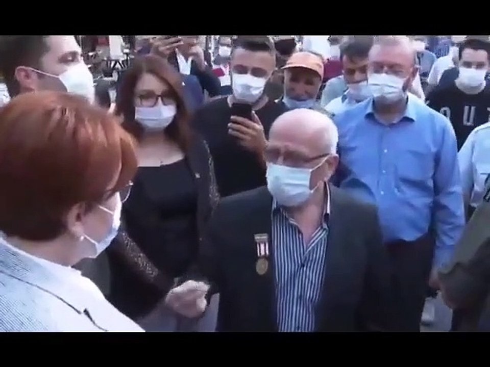 Akşener ile Kıbrıs gazisi arasındaki diyalog dikkat çekti: Bir 15 Temmuz gazisi...