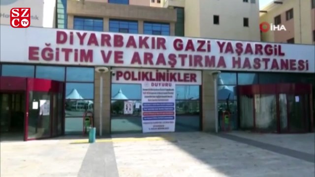 Pandemi hastanesinin gece görüntüsü salgının boyutunu ortaya koydu