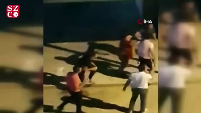 Kaza sonrası yumruklar havada uçuştu