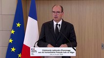 Cérémonie nationale d’hommage aux six humanitaires français tués au Niger