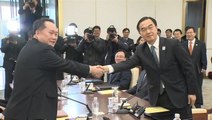 N. Korea, S. Korea begin talks as Winter Olympics help break ice