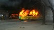 At least two injured in tram fire in Odessa, Ukraine