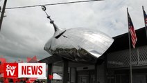 Dome of Jitra mosque damaged during storm