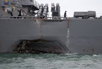 US Navy files homicide charges over warship crashes