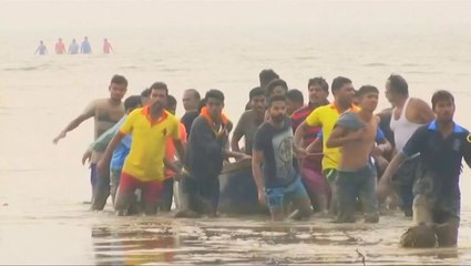 下载视频: Three students drown in India boat tragedy