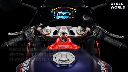 Beneath Aprilia’s RS 660 Bodywork