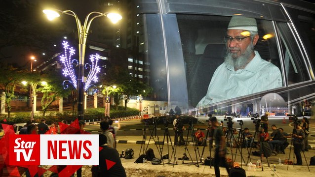 Zakir Naik still in Bukit Aman even after nine hours of questioning