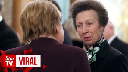 Queen shares “mother-daughter” moment with Princess Anne while greeting Trump