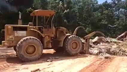 Another orang asli blockade destroyed in Kelantan