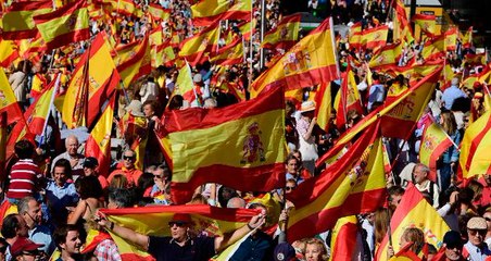 Spaniards hold rallies amid rising independence tension