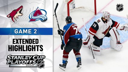 NHL Highlights | Coyotes @ Avalanche 8/14/2020