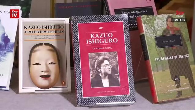 Kazuo Ishiguro takes Nobel Prize for Literature