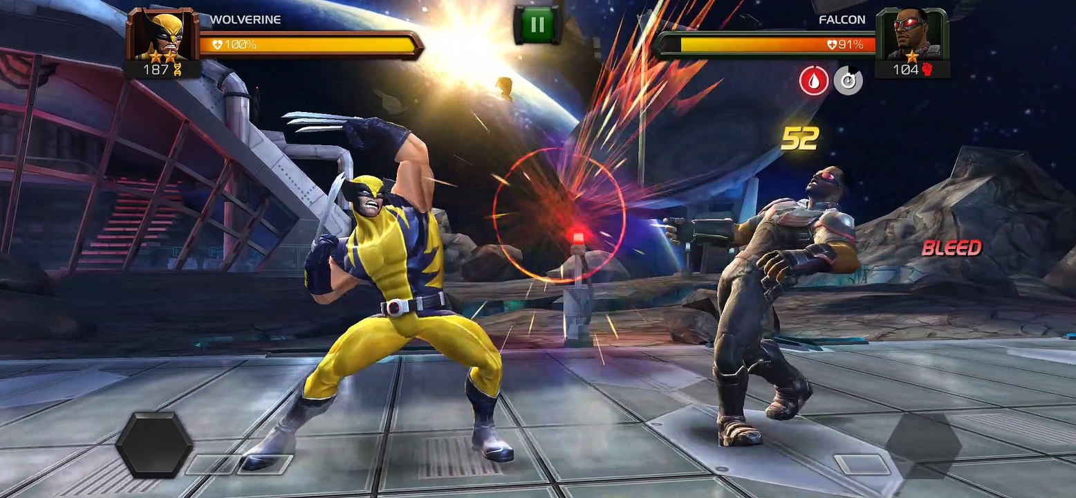 Wolverine vs falcon \\ wolverine kill falcon danger battle