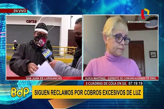 SJL: Siguen las colas para reclamo por cobros excesivos de luz