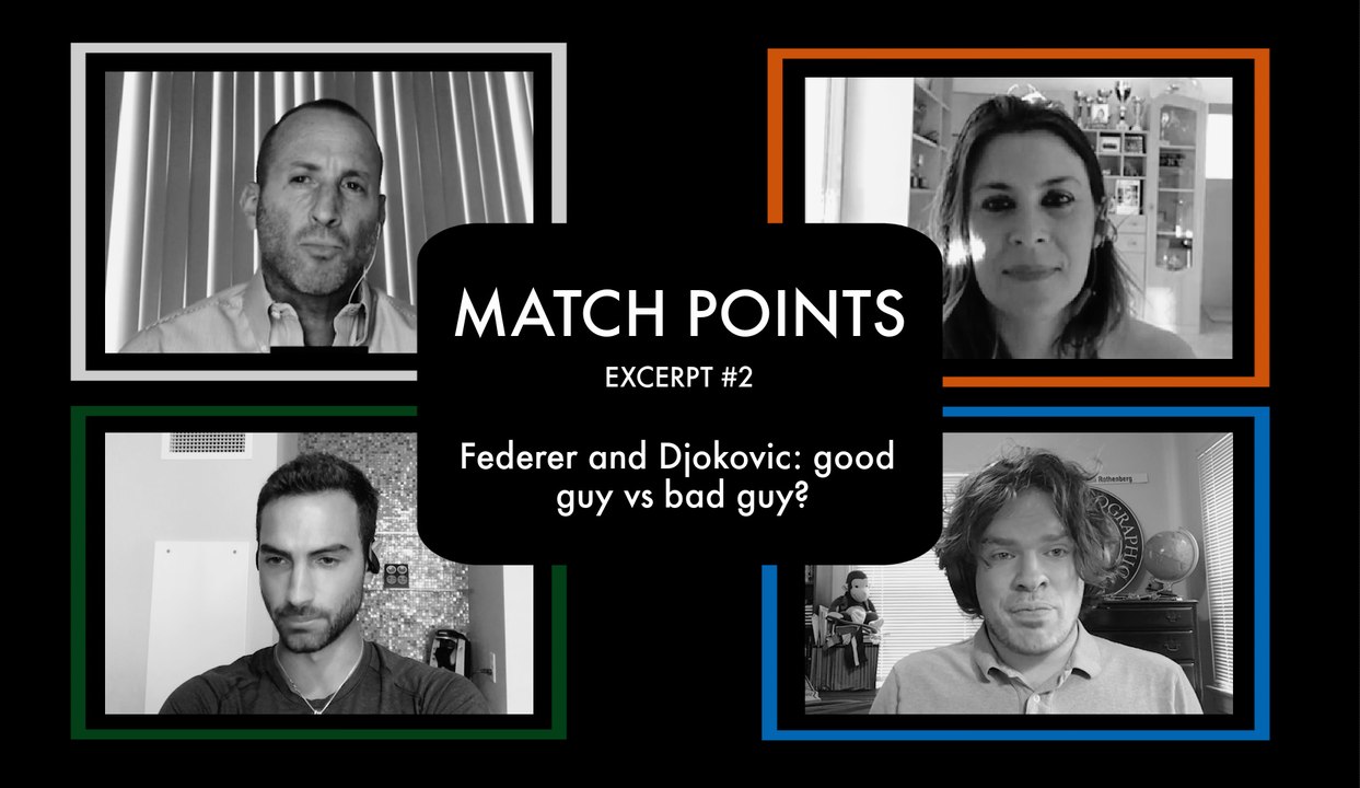 Federer and Djokovic: good guy vs bad guy?
