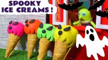 McDonalds Spooky Ice Cream Challenge with the Funny Funlings plus DC Comics Batman and PJ Masks Catboy with Disney Pixar Cars McQueen in this Family Friendly Full Episode English Toy Story for Kids