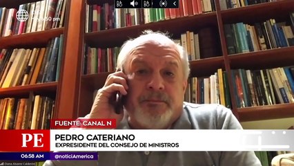Pedro Cateriano pide superar crisis y dejar la confrontación | Primera Edición (HOY)