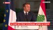Emmanuel Macron en déplacement à Beyrouth : « la France ne lâchera jamais le Liban »