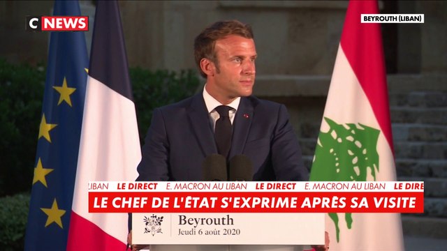 Emmanuel Macron en déplacement à Beyrouth : « la France ne lâchera jamais le Liban »