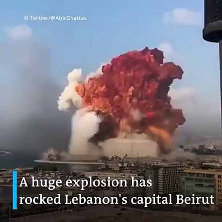 Beirut explosion - Multi-angle footage