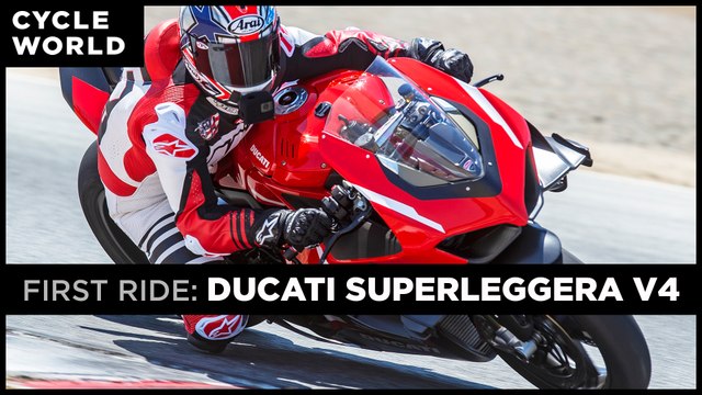 2020 Ducati Superleggera V4 First Ride Review