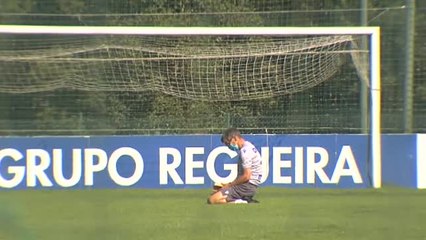 Fernando Vázquez: "Este partido es un paripé por cómo está montado"
