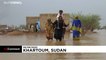 Les Soudanais déplacés cherchent un abri au milieu d'inondations meurtrières