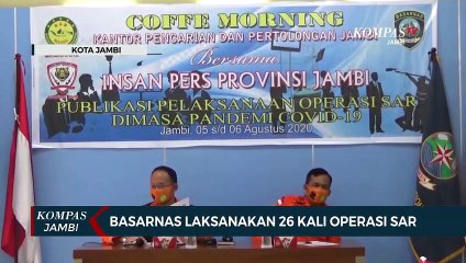 Basarnas Laksanakan 26 Kali Operasi SAR