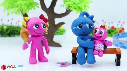 Clay Mixer Français | Pinky m'a pris après la troisième personne | Dessin animé frança