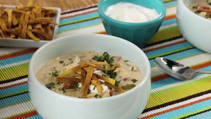 Slow Cooker Creamy Chicken Taco Soup