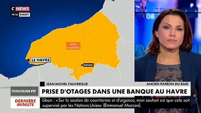 Le Havre : Une prise d'otages en cours dans une banque du centre-ville - 4 personnes retenues à l'intérieur, 2 ont été libérées - Voici les revendications du preneur d'otages