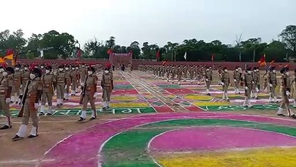 रेलवे सुरक्षा बल प्रशिक्षण केन्द्र में दीक्षांत समारोह आयोजित