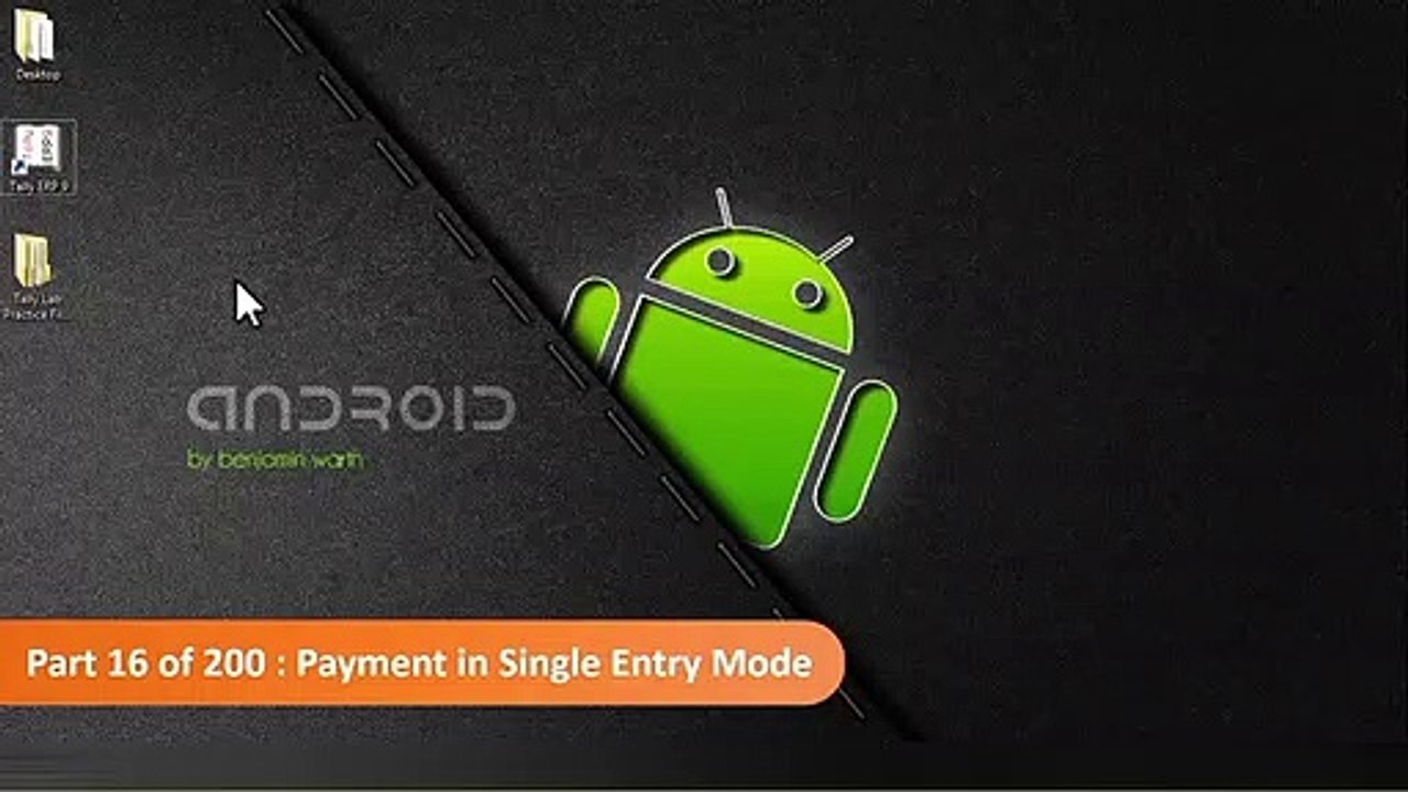 5.2 Payment in Single Entry Mode