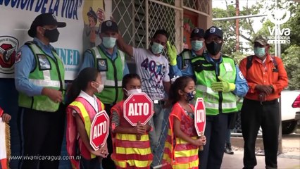 Bajo el lema “Educación vial, protección de la vida” Estelí lanza plan de seguridad