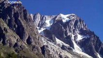 Danger dans le massif du Mont Blanc, côté Italie : un morceau de glacier menace de craquer