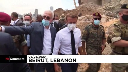 Macron a Beirut chiede una commissione d'inchiesta trasparente