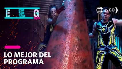 EEG 2020: Ignacio Baladán y Luciana Fuster hicieron equipo en "No caigas en la niebla"