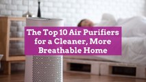 The Top 10 Air Purifiers for a Cleaner, More Breathable Home