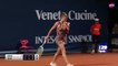 Camila Giorgi match point contro la Juvan - Secondo Turno WTA di Palermo - Credit: @WTA