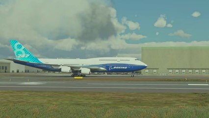 Flight Simulator 2020 - Boeing 747-8 Takeoff and Landing in Seattle - 4K HDR
